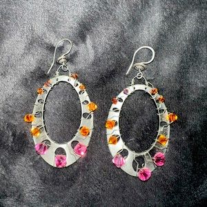 Stainless Steel Statement Earrings